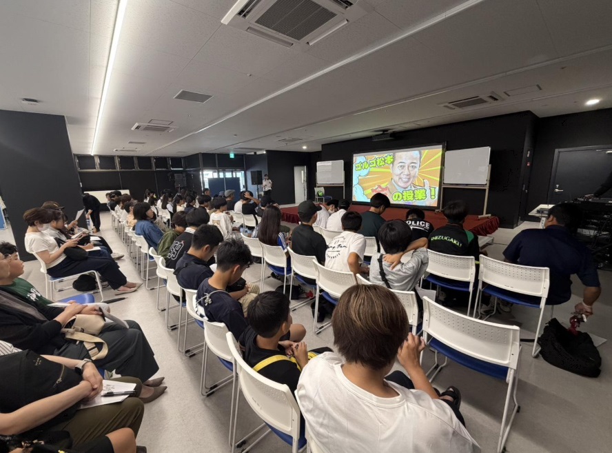 ゴルゴ松本さん特別講演会「命の授業」を開催しました